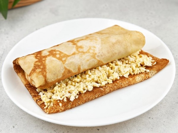 Блин с яйцом 